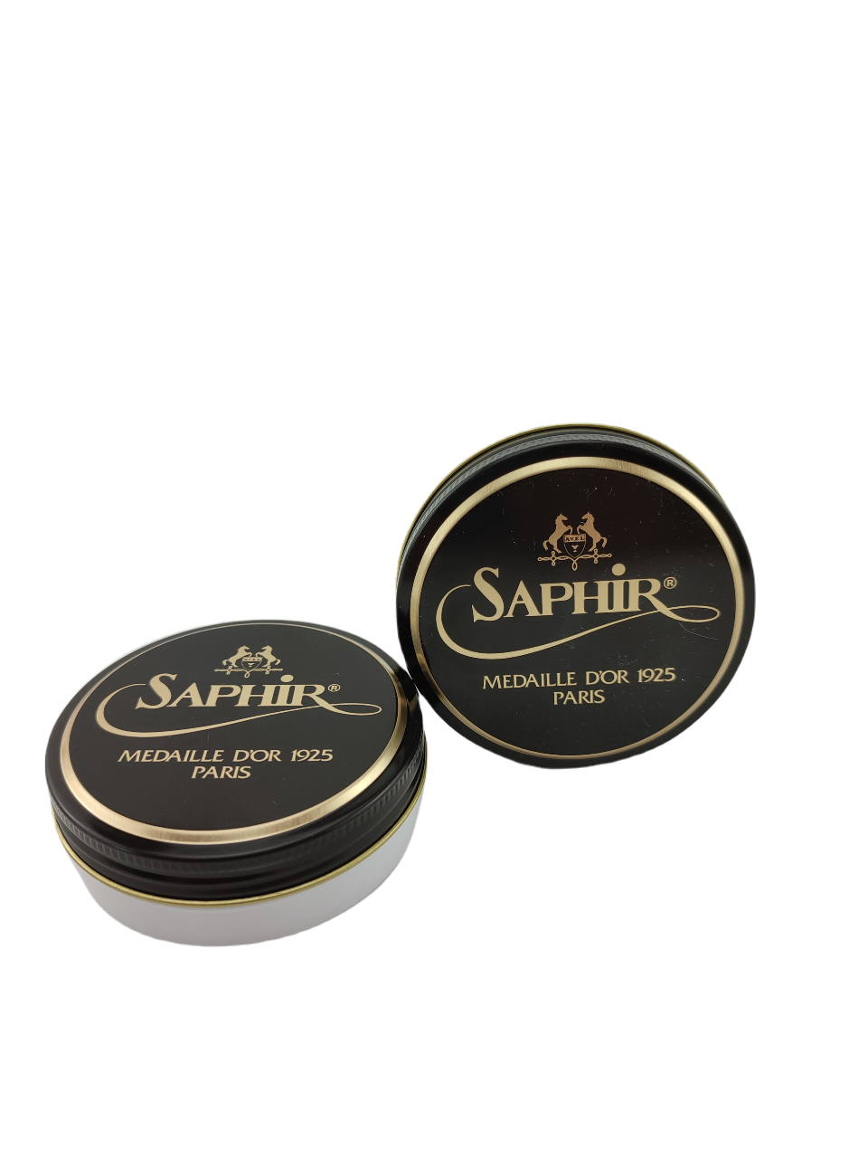 Set mit 2 Saphir MEDAILLE D'OR de Luxe Wachs 50 ml farblos (2er Pack)